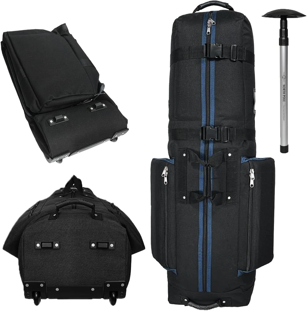 Titleist by Club Glove Professional Golf Bag Travel Cover in black