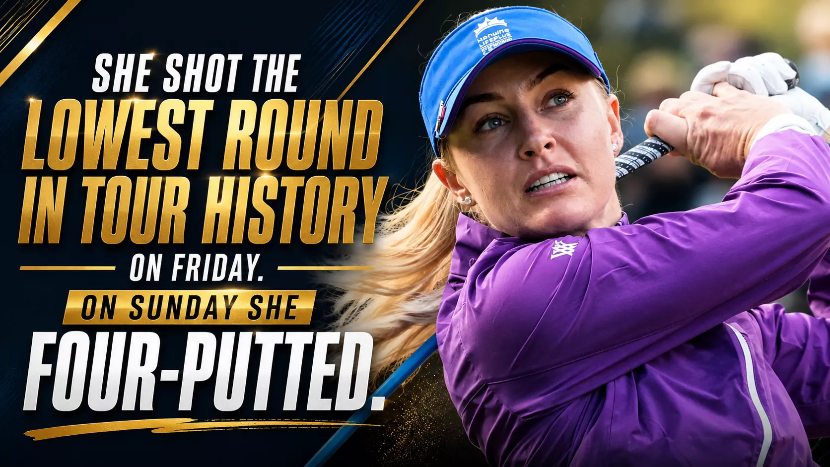 Charley Hull Four Putt Centurion Club Anna Huang