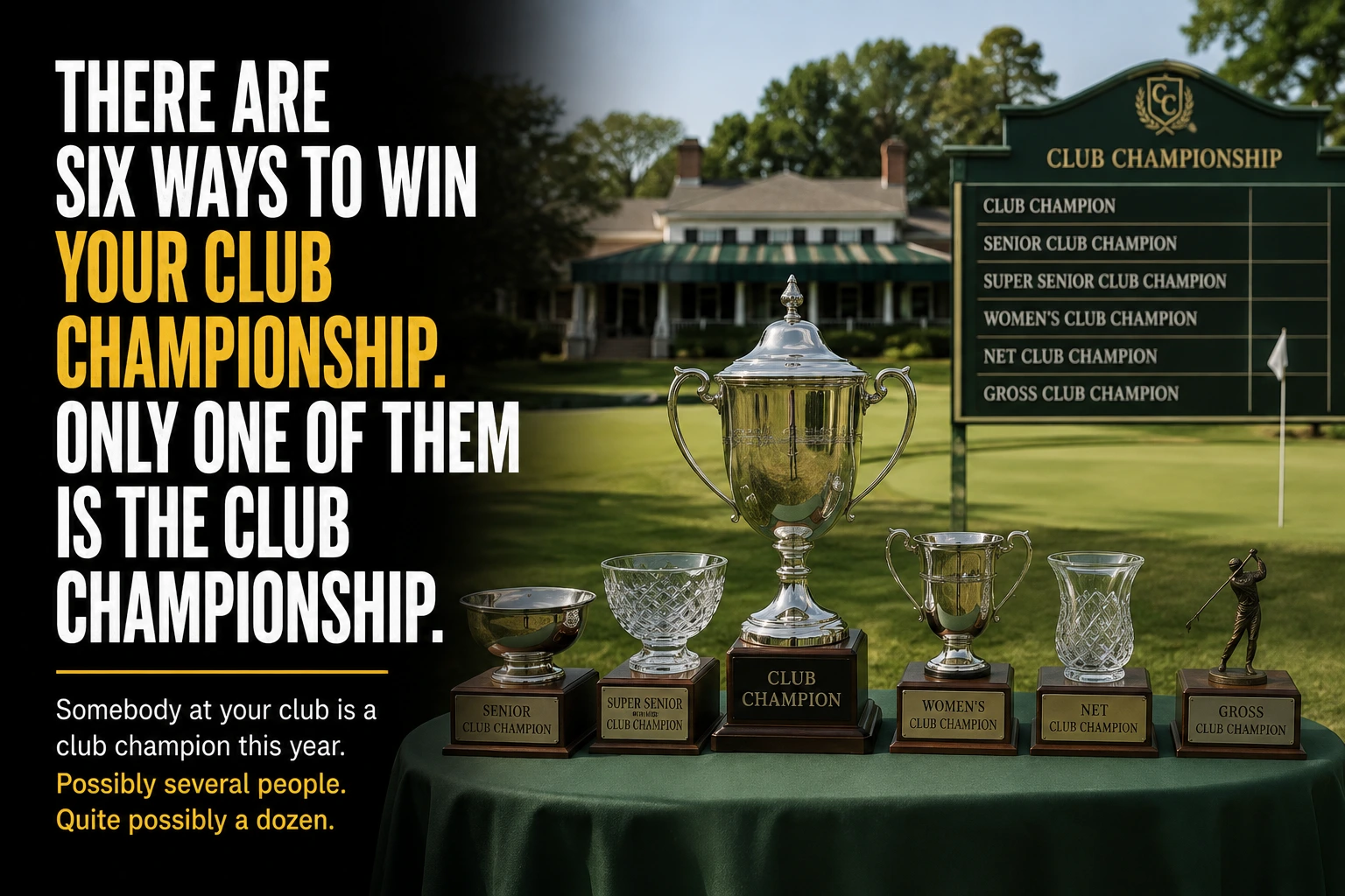 Club Championship Divisions Flights and Formats Explained