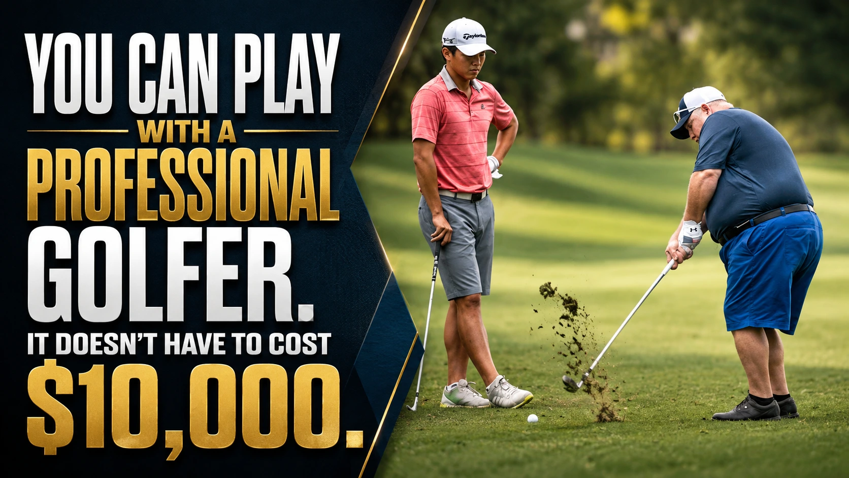 Playing in a Professional Golf Pro-Am PGA Tour LPGA