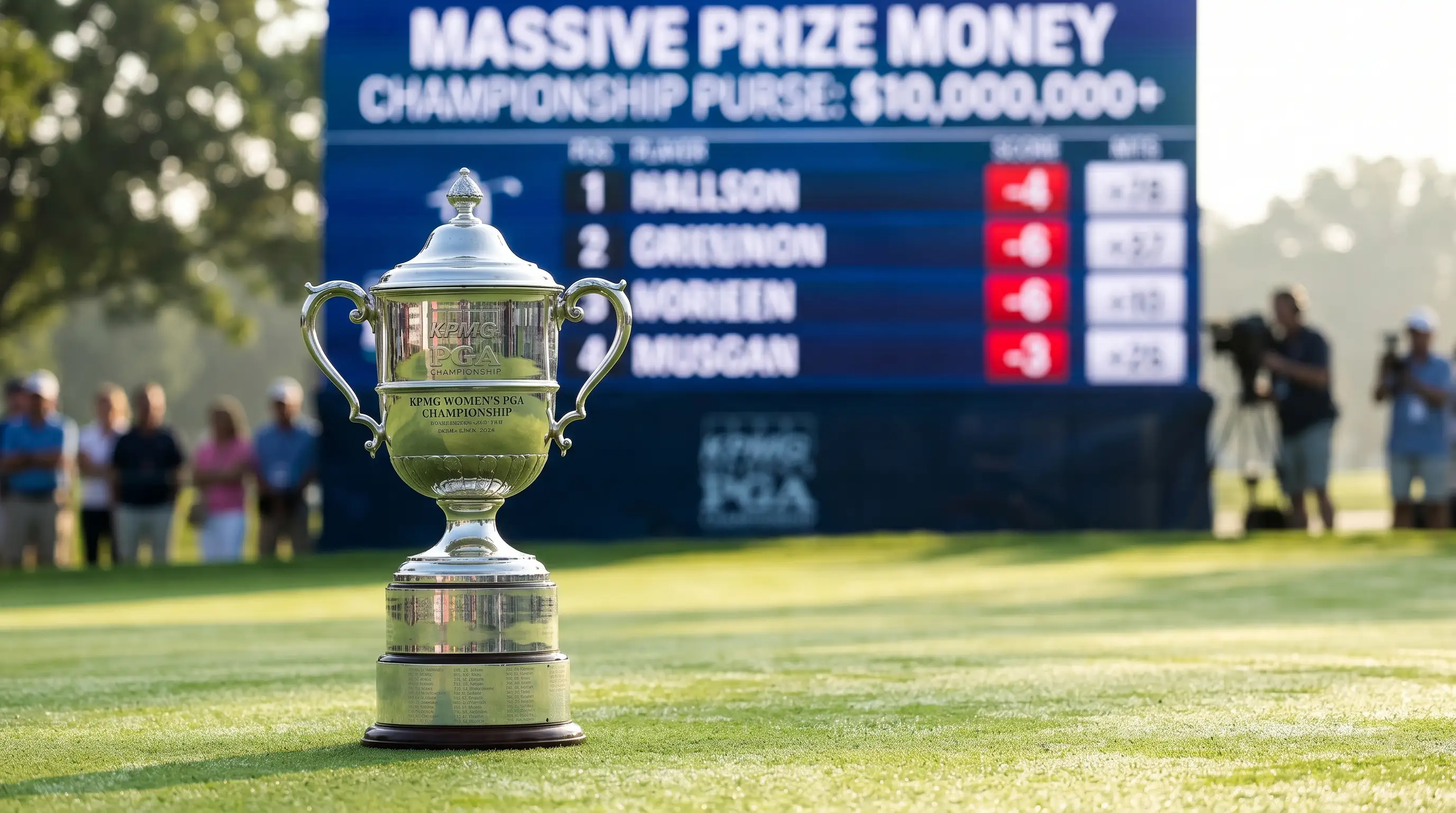 KPMG Women's PGA Championship Trophy