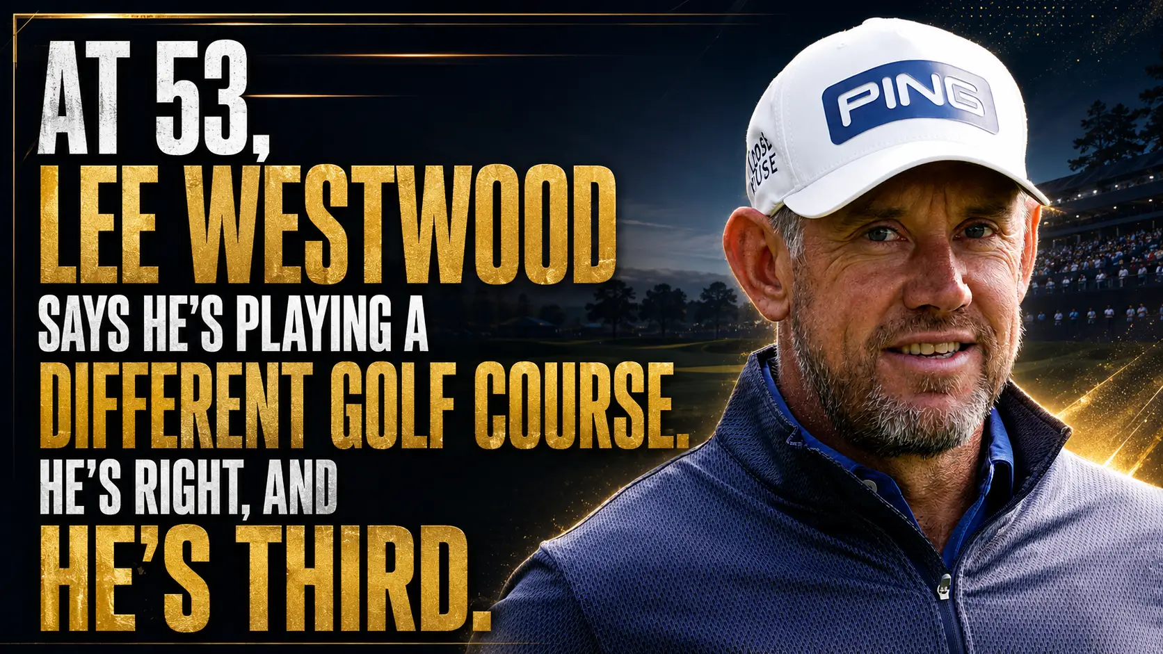 Lee Westwood LIV Golf Bedminster 53 Years Old