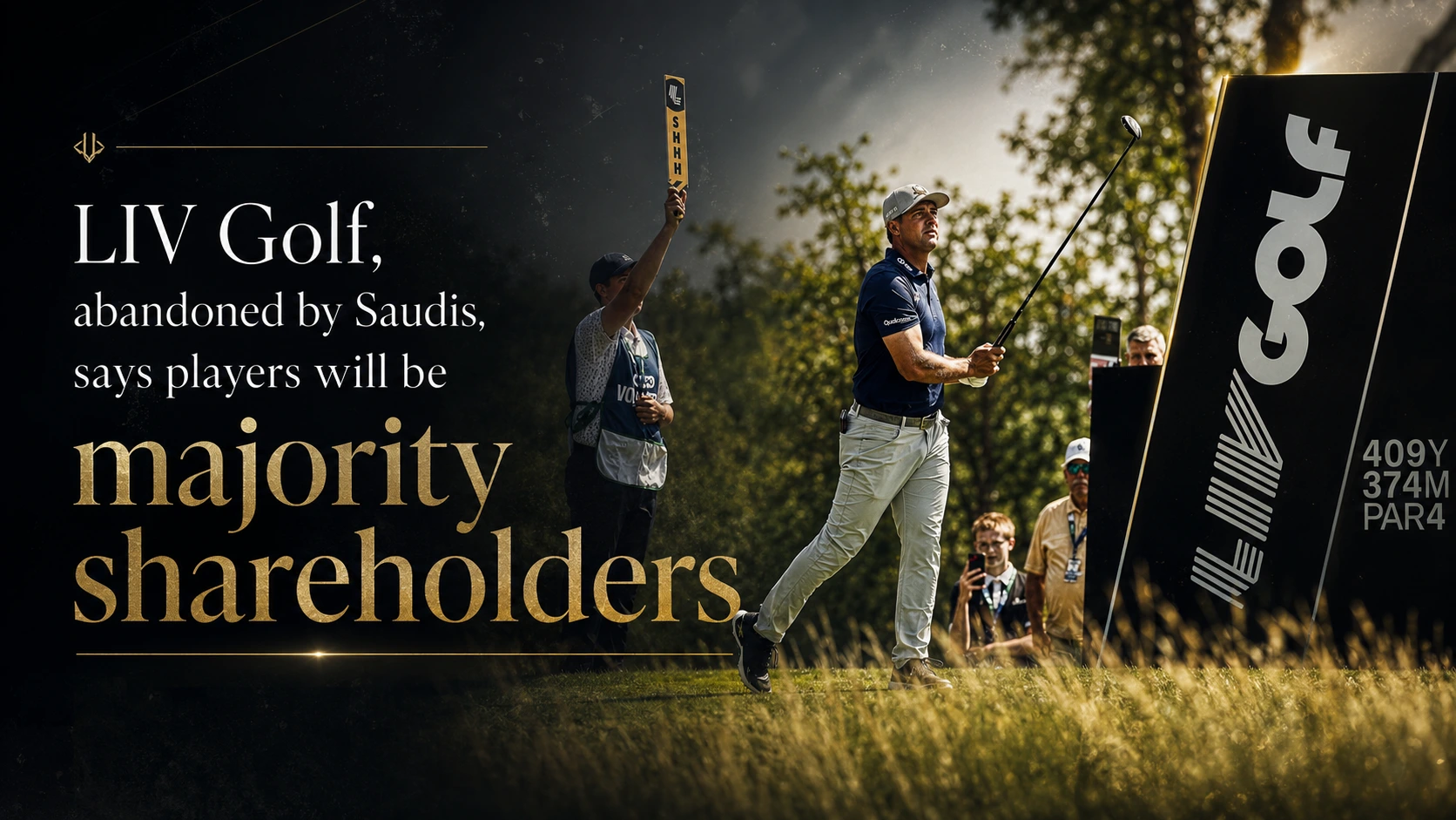 LIV Golf Says It's Been Saved. It Won't Say By Whom, or For How Much.
