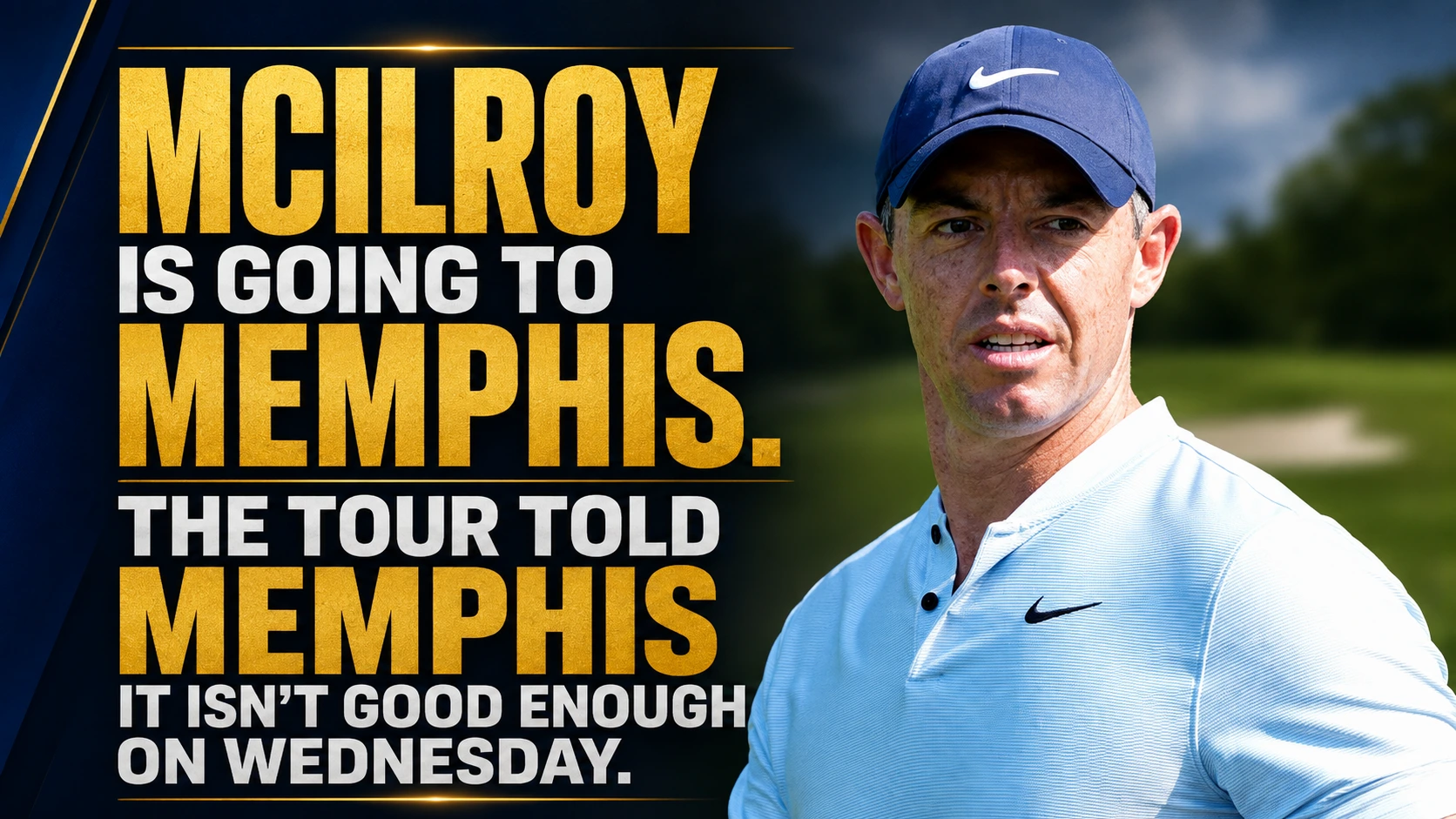Rory McIlroy at FedEx St. Jude Championship TPC Southwind
