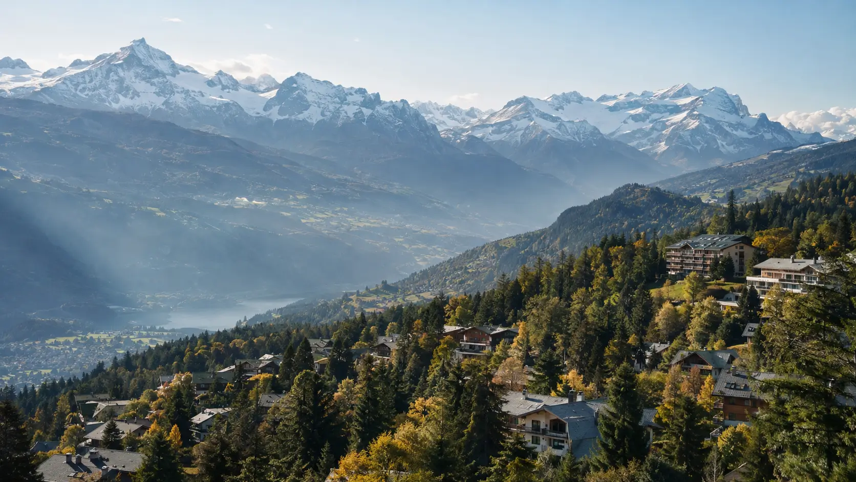 Crans-Montana, where Paul Casey lives and where the New Year's Day fire occurred