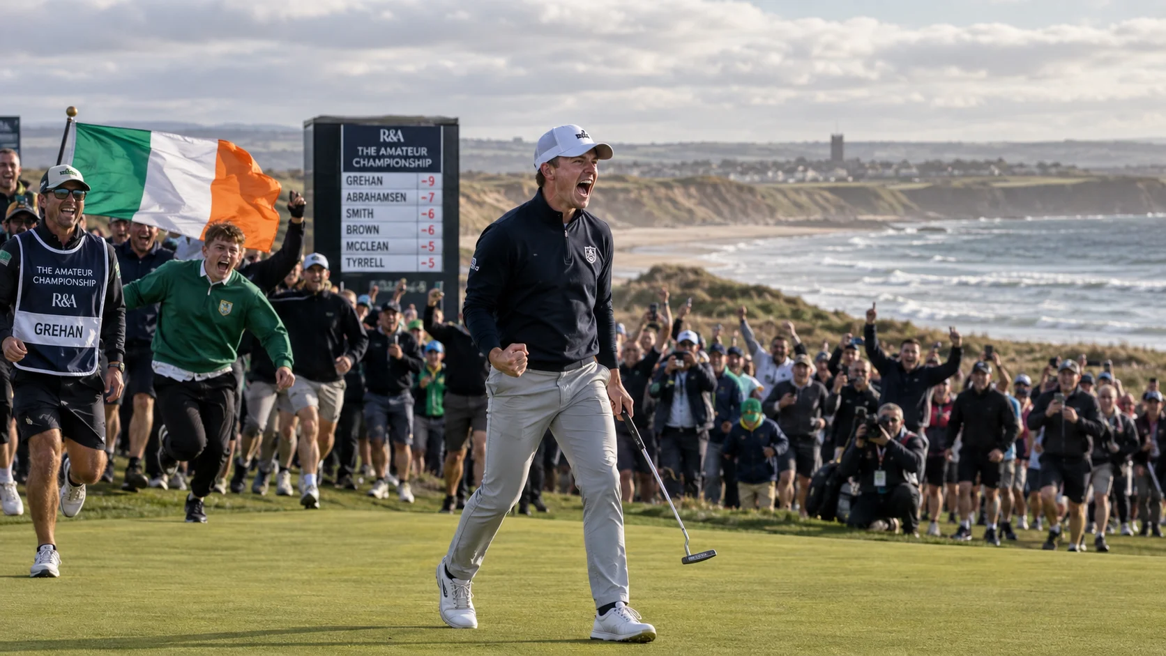Stuart Grehan's comeback over Preston Stout at the 2026 Walker Cup