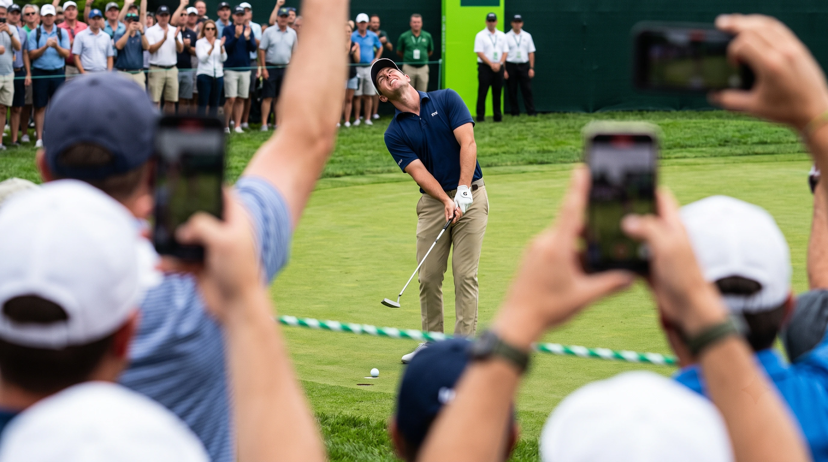 Hovland Beats Scheffler in a Monday Playoff to Win the Travelers, and a Two-Footer Decided It
