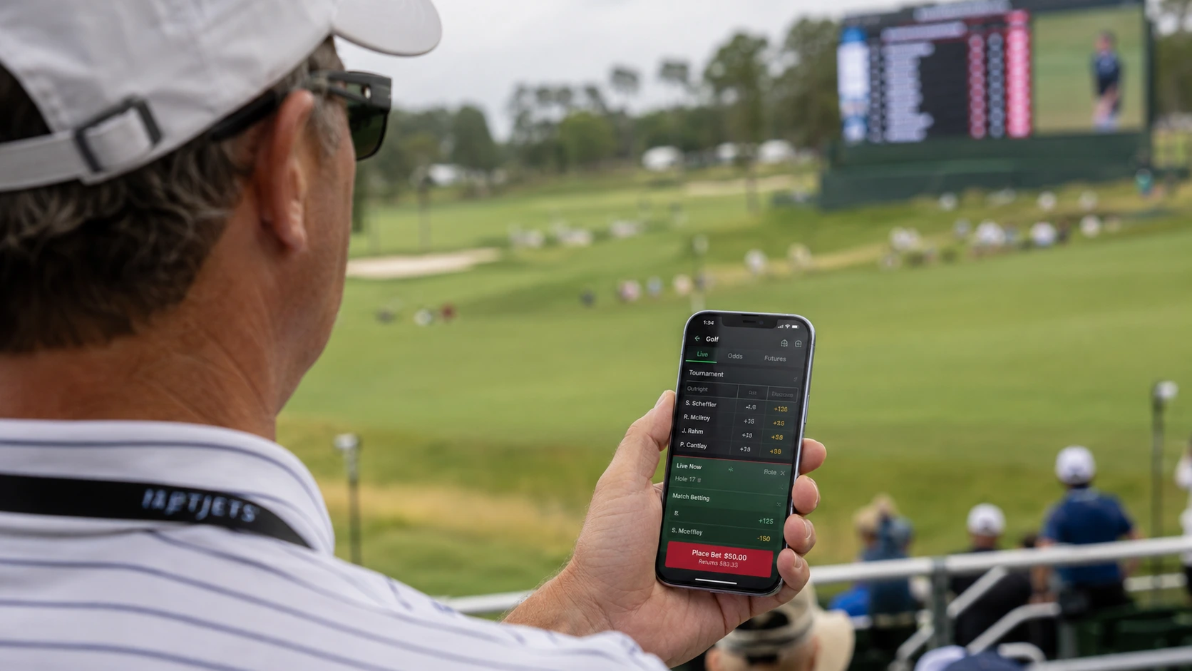 Legal sports betting on golf that prompted the PGA Tour fan code of conduct changes