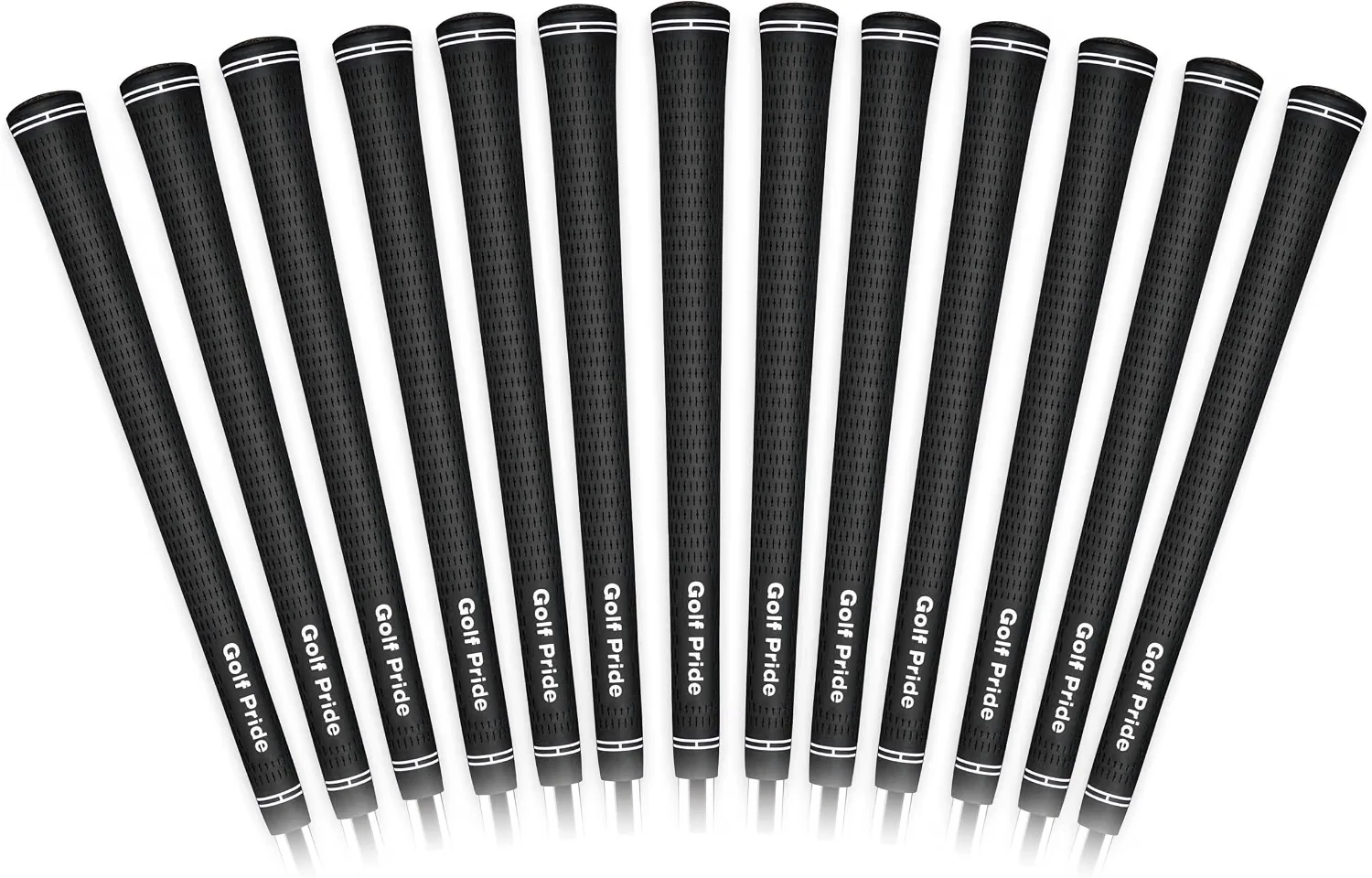 Golf Pride Tour Velvet 360 golf grip 13-piece replacement set in black standard size