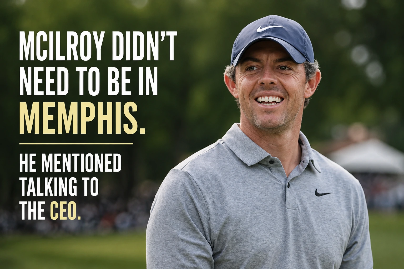 Rory McIlroy FedEx St Jude Brian Rolapp 2026
