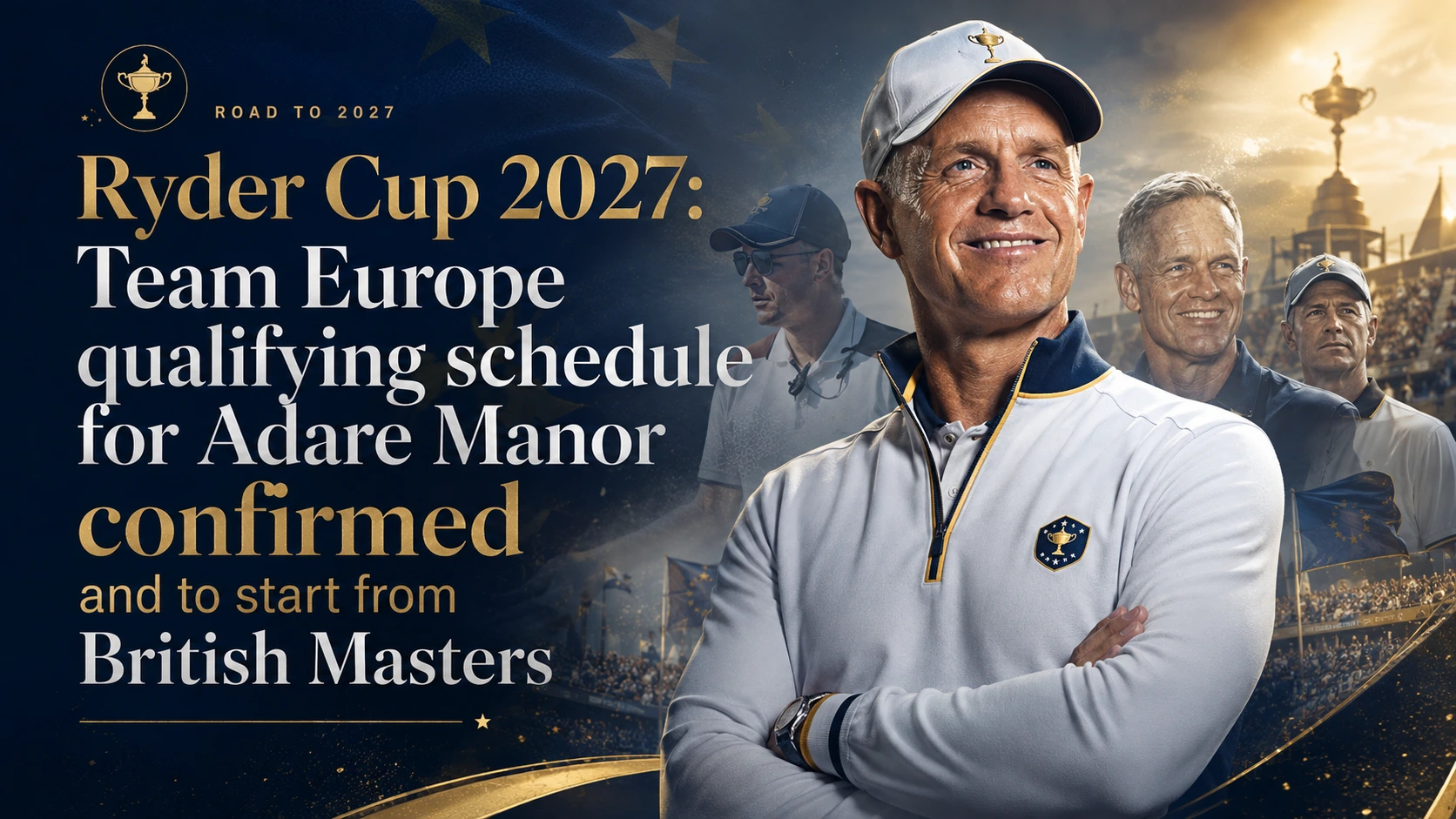 Ryder Cup 2027 qualifying schedule announcement at The Belfry.